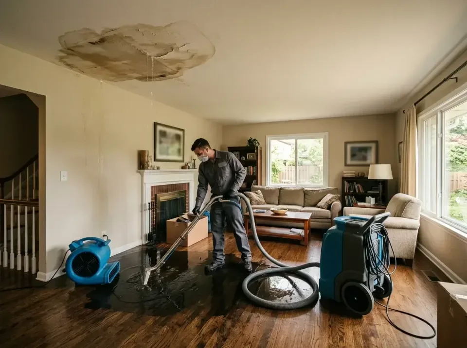attic-pipe-burst-ceiling-drip-008 — frequently asked questions, Water Damage Restoration & Carpet Care in Plainview, NY